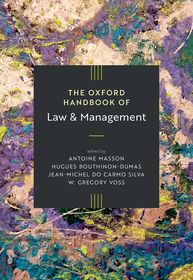 The Oxford Handbook of Law and Management