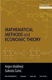 Mathematical Methods and Economic Theory