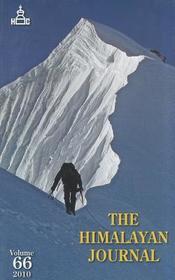 The Himalayan Journal: Volume 66