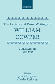 The Letters and Prose Writings: III: Letters 1787-1791