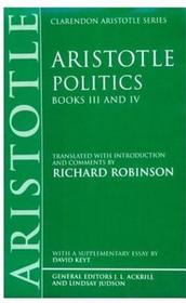 Politics: Books III and IV
