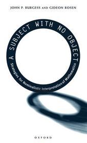 A Subject With No Object: Strategies for Nominalistic Interpretation of Mathematics