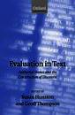 Evaluation in Text: Authorial Stance and the Construction of Discourse