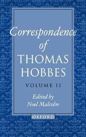 The Correspondence of Thomas Hobbes: Volume II: 1660-1679