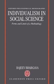 Individualism in Social Science: Forms and Limits of a Methodology