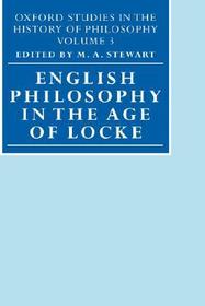 English Philosophy in the Age of Locke