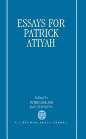 Essays for Patrick Atiyah