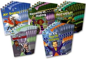 Project X Origins: Brown Book Band, Oxford Level 11: Heroes and Villains: Class Pack of 30