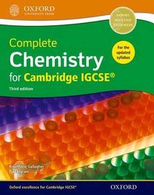 Complete Chemistry for Cambridge IGCSE ? Student book (Third edition)