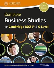 Complete Business Studies for Cambridge IGCSE? and O Level with CD-ROM