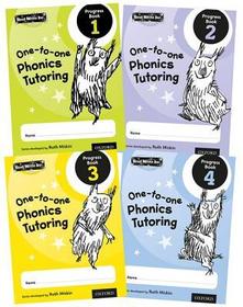 Read Write Inc.: Phonics One-to-One Phonics Tutoring Progress Book Mixed Pack of 4