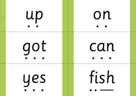 Read Write Inc. Phonics: One-to-one Phonics Tutoring Speedy Green Word Cards