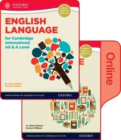 English Language for Cambridge International AS and A Level Student Book & Token Online Book
