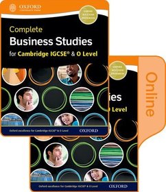 Complete Business Studies for Cambridge IGCSE and O Level: Print & Online Student Book Pack