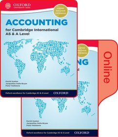 Accounting for Cambridge International AS & A Level: Print & Online Student Book Pack