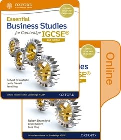 Essential Business Studies for Cambridge IGCSE? Print and Online Student Book Pack