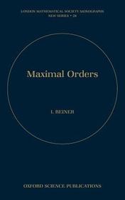 Maximal Orders