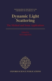 Dynamic Light Scattering: The Method and Some Applications