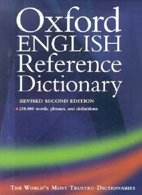Oxford English Reference Dictionary