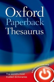 Oxford Paperback Thesaurus