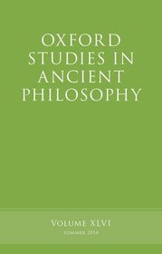 Oxford Studies in Ancient Philosophy, Volume 46