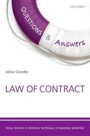 Questions & Answers Law of Contract: Law Revision and Study Guide