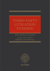 Third Party Litigation Funding
