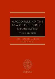 Macdonald on the Law of Freedom of Information