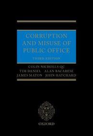 Corruption and Misuse of Public Office