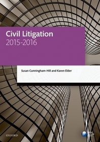 Civil Litigation 2015-2016 Civil Litigation 2015-2016
