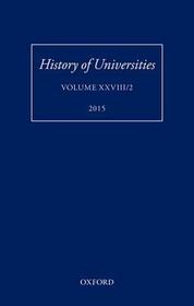 History of Universities: Volume XXVIII/2