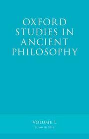 Oxford Studies in Ancient Philosophy, Volume 50