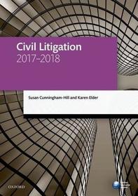 Civil Litigation 2017-2018 Civil Litigation 2017-2018