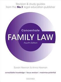 Family Law Concentrate: Law Revision and Study Guide