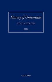 History of Universities: Volume XXIX / 2