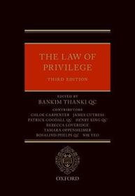 The Law of Privilege