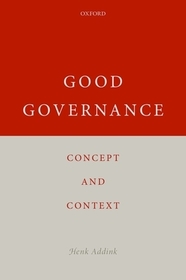 Good Governance: Concept and Context