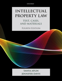 Intellectual Property Law: Text, Cases, and Materials Intellectual Property Law: Text, Cases, and Materials