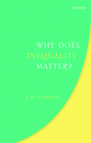 Why Does Inequality Matter? Why Does Inequality Matter?