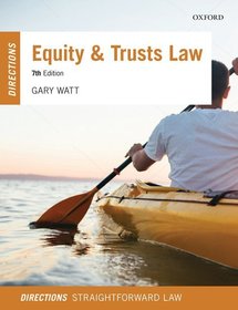 Equity & Trusts Law Directions