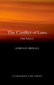 The Conflict of Laws