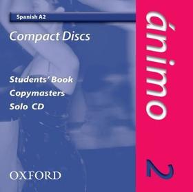 Ánimo: Part 2: Spanish A2 Cassettes