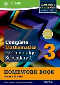 Complete Mathematics for Cambridge Lower Secondary Homework Book 3 (First Edition) - Pack of 15: For Cambridge Checkpoint and beyond