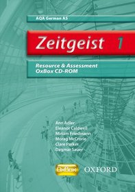 Zeitgeist: 1: AS AQA Resource & Assessment OxBox CD-ROM