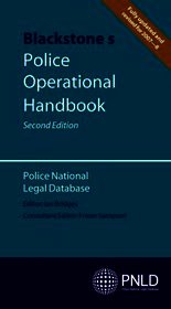 Blackstone's Police Operational Handbook