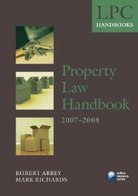 Property Law Handbook 2008-2009