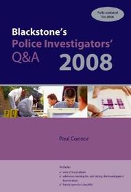 Blackstone's Police Investigators' Q Blackstone's Police Investigators' Q