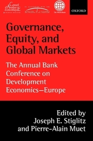 Governance, Equity, and Global Markets: The Annual Bank Conference on Development Economics - Europe