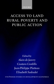 Access to Land, Rural Poverty, and Public Action