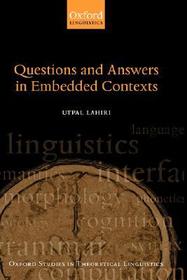 Questions and Answers in Embedded Contexts Questions and Answers in Embedded Contexts